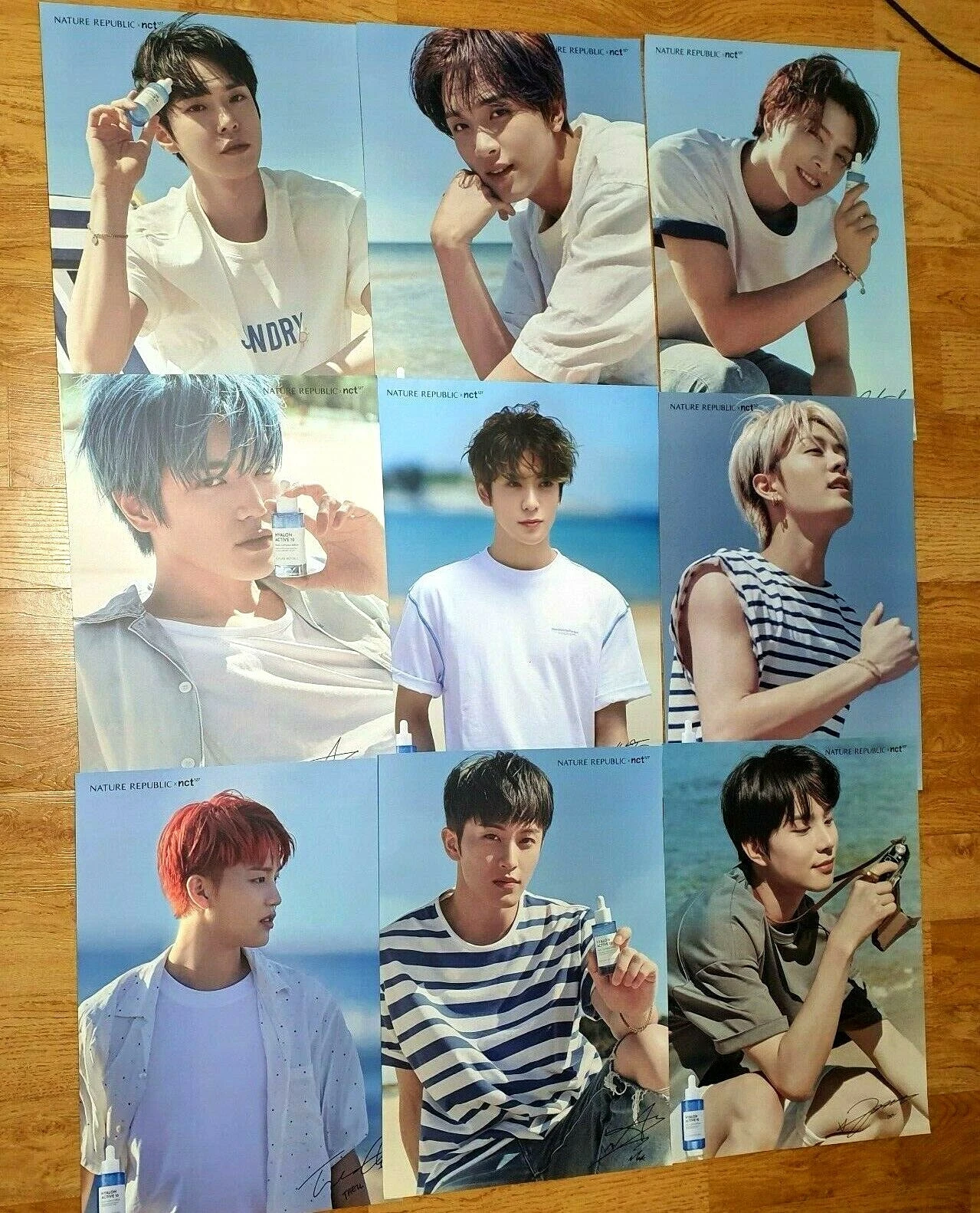 NCT 127 2020 自然共和国 K-POP 公式ポスター トラッキング番号 - 画像1/13