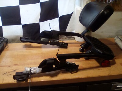 kawasaki concours 14. back rest, rails,and carrier