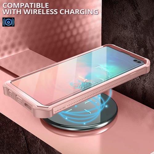 Dexnor Full Body Shockproof Case for Samsung Galaxy S10 Plus Built-in Kickstand - Picture 30 of 64