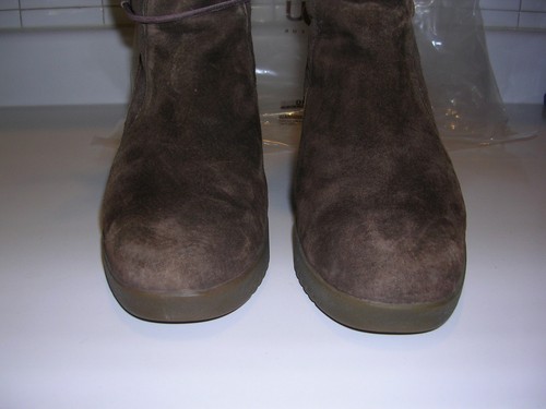 Authentic UGG Australia SN 5596 Suede ELSEY Shearling Boots Size 10 - Picture 11 of 11