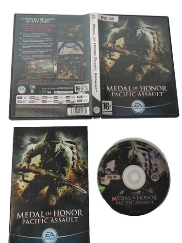 *NEAR MINT* Medal Of Honor Pacific Assault (PC, 2004) CIB Complete w/ Manual PAL - Picture 1 of 8