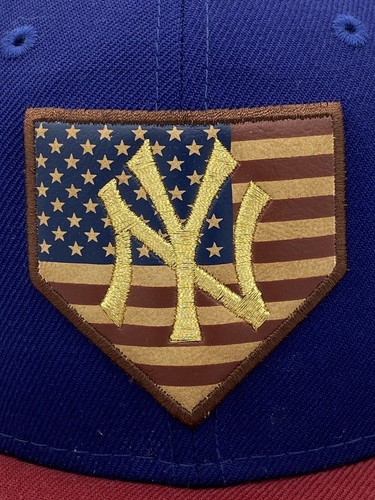 New York Yankees New Era 59Fifty Home of the Brave Fitted Hat Size 7 1/4 - Picture 2 of 10