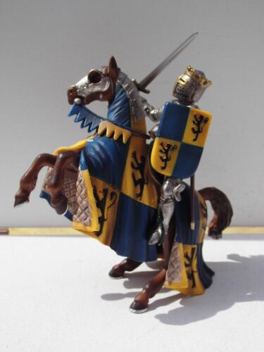 Schleich - Ritter - Löwengruppe - gelb/blau - - Picture 16 of 19