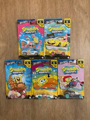 Hot Wheels 2024 Nickelodeon SpongeBob SquarePants 25th Anniversary U Choose