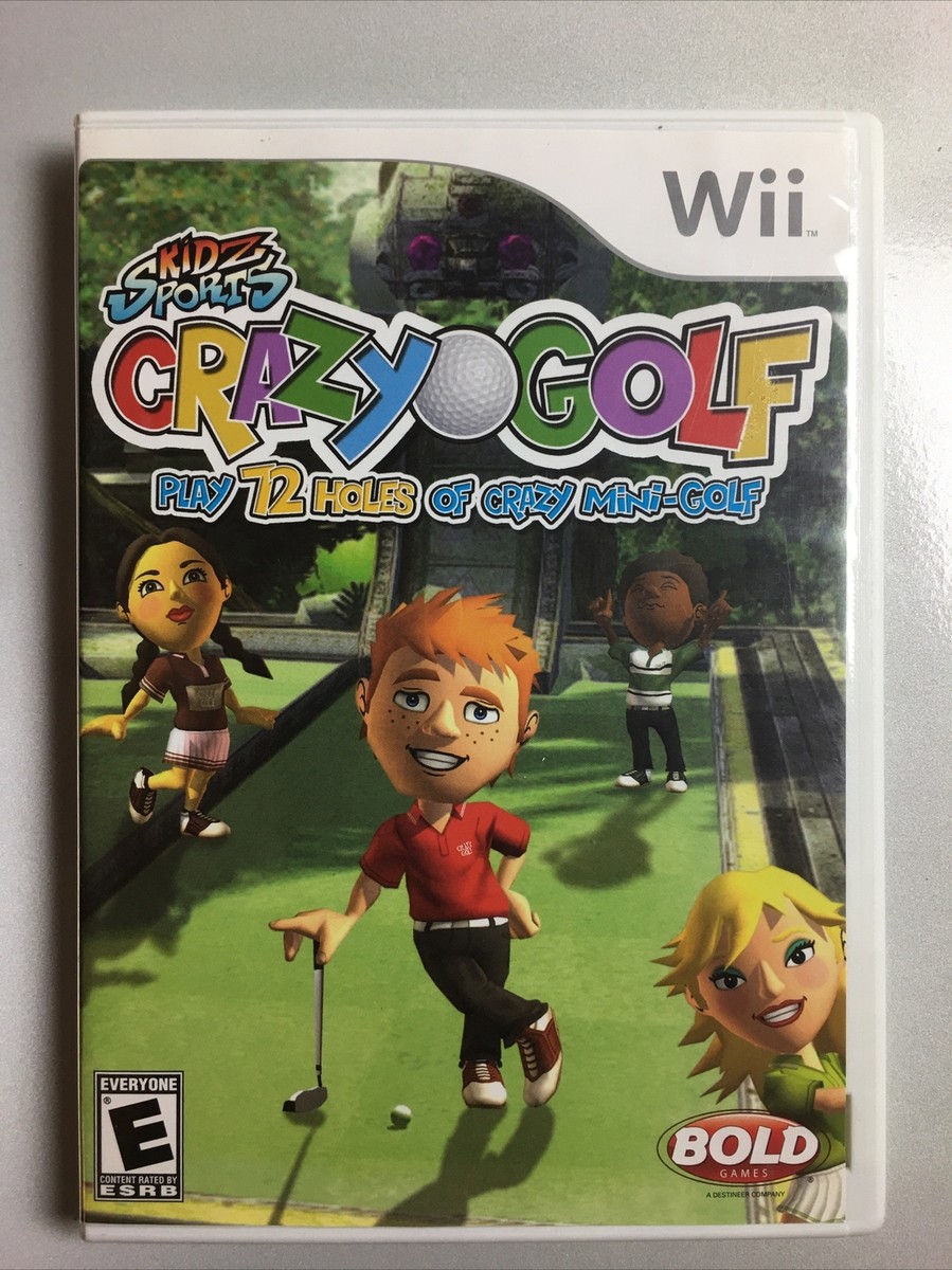 その他 CRAZY GOLF Kidz Sports: Crazy Golf CIB Tested (Nintendo Wii, 2008