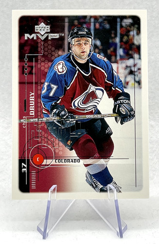 1999 Upper Deck MVP Chris Drury #54 card