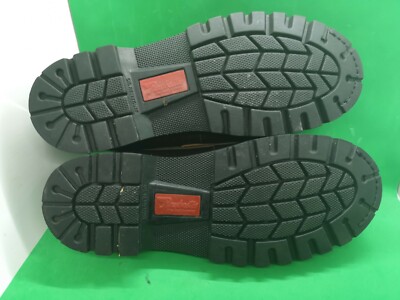 Raybestos Heavy Duty Work Shoes Brown Leather Green Goodyear  display picture 1