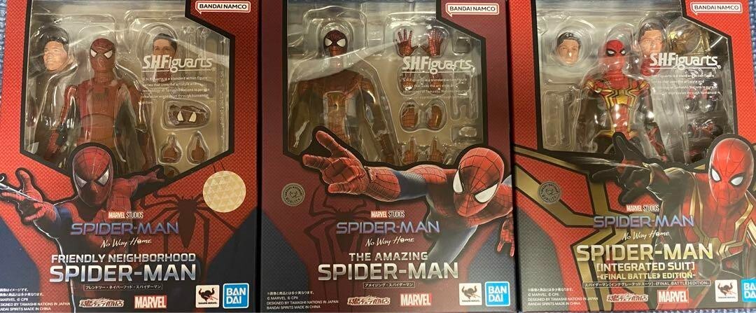 SH Figuarts Spider-Man No Way Home The Friendly The Amazing