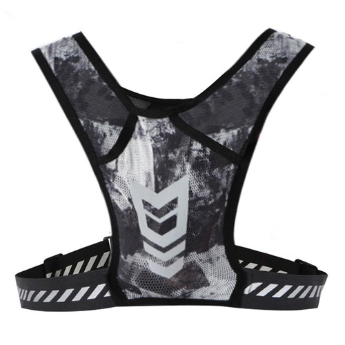 Reflektierender Laufrucksack Mesh Atmungsaktiver Trinkrucksack für Jogging Fitne - Bild 4 von 13