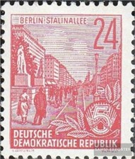 Briefmarken DDR 1953 Mi 414X II gepr&uuml;ft postfrisch F&uuml;nfjahresplan (II)