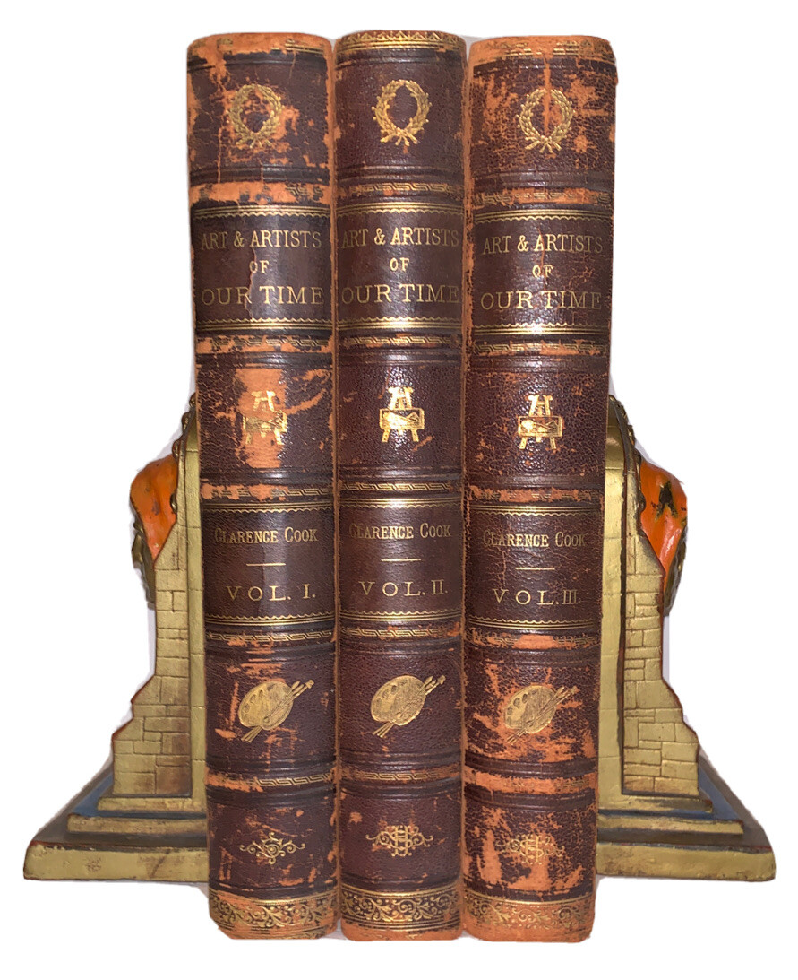 1888, 1st Ed, ART AND ARTISTS OF OUR TIME, by CLARENCE COOK, 3