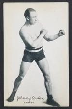 Vintage 1921 Johnny Coulon Boxer Boxing Postcard (Soft Corners)