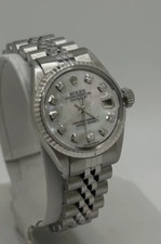 Rolex Lady Datejust 26MM MOP Pearl Jubilee Bracelet 18K White Gold Bezel 2