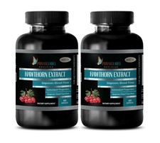 heart health support - HAWTHORN BERRY 665MG 2B - hawthorn leaf bulk 