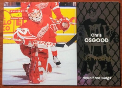 Chris Osgood 1996-97 Score Net Worth Insert #6 Detroit Red Wings | eBay