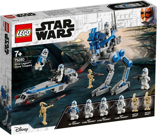 LEGO Star Wars 501st Legion Clone Trooper Battle Pack 75280 NUOVO E SIGILLATO - Foto 1 di 1