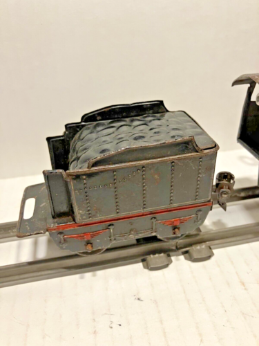 MÁQUINA DE VAPOR MARKLIN PRE GUERRA O GAUGE WINDUP CON TENDER R 880 - Imagen 8 de 10