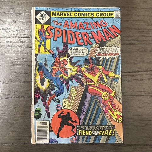 The Amazing Spider-Man #172 (1977 Marvel Comics) First Appearance Rocket Racer