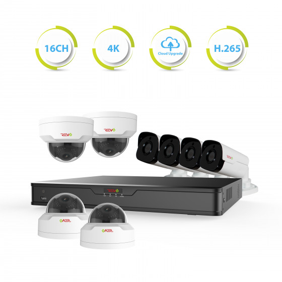 & 8 4mp Security Cameras