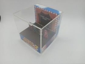 Super Mario Bros 2 NES Nintendo Player Selection Screen Shadow Box Diorama Cube