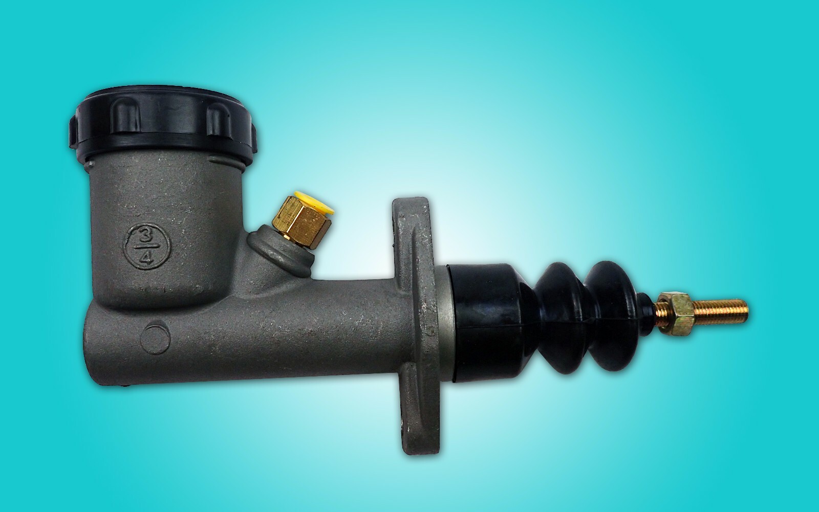 clutch master cylinder 3/4 inch bore with reservoir street rod rat rod 