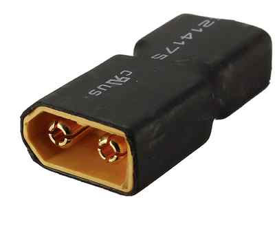   1x XT60 Male auf T-Stecker T-Dean Buchse Female 2P Lipo Akku Adapter 60A RC  