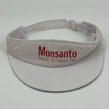 Monsanto Visor - Bayer STL - Safety and Health Fair - VTG 80s 90s StrapBack EUC