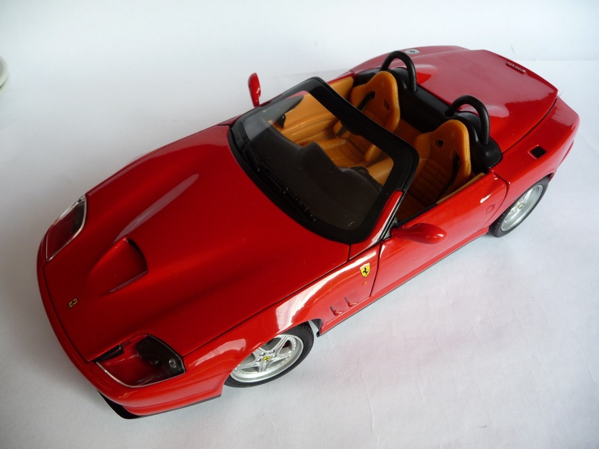 ミニカー FERRARI 550 BARCHETTA 1:18 Hot Wheels Elite 1/18 Scale diecast - N2055 Ferrari 550