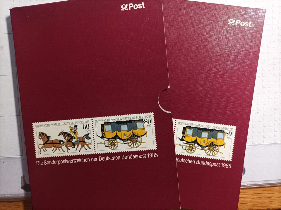 BUND 1985, komplettes Jahrbuch mit postfrischen Marken - Bild 1 von 1