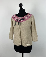 Odd Molly 373 womens wool cardigan wrap robe Size 1 S