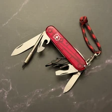 Victorinox CYBERTOOL S Officier Suisse  Red Translucent, LN