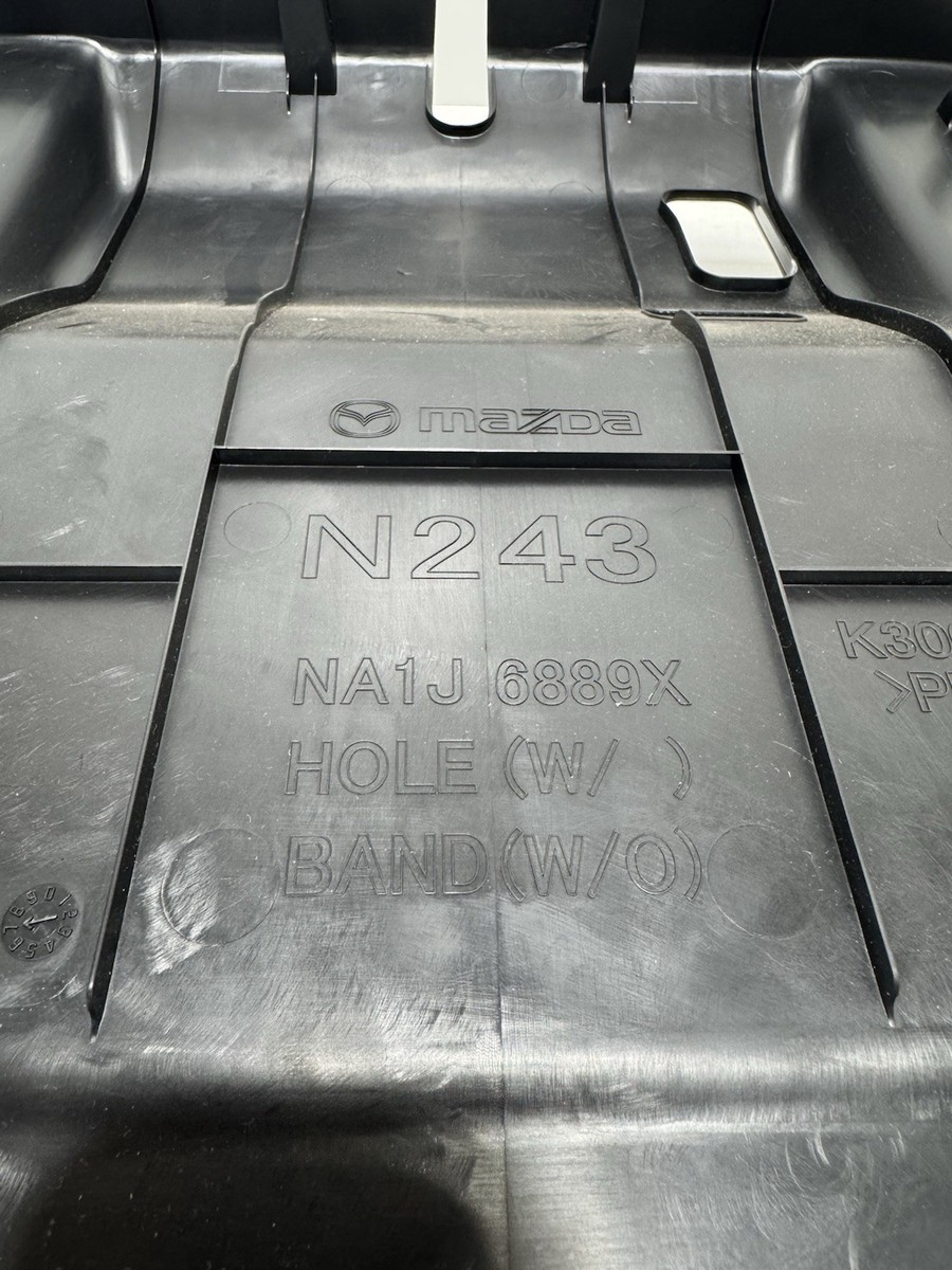 ✓2016-2023 Mazda Mx-5 Miata Black Rear Trunk Lid Trim Panel Cover