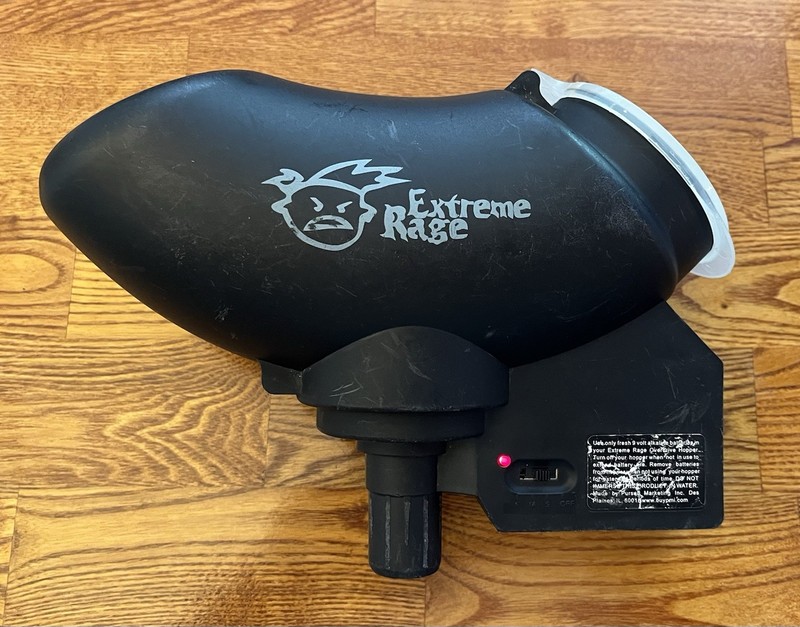 Extreme Rage Electronic Paintball Hopper
