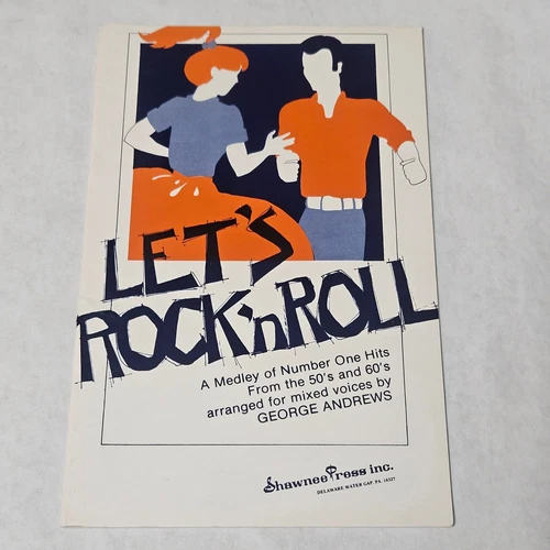 Let's Rock 'n Roll Medley of Number One Hits from 50's and 60's for mixed voices