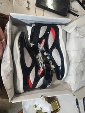 Vintage Fila Helmsman HI Blk Silver Vtgred Ra...