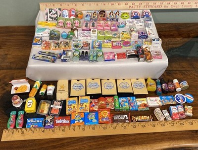 Zuru? Mini Brands Large 116 pc LOT Marvel Disney Toys Groceries Fast Food Candy
