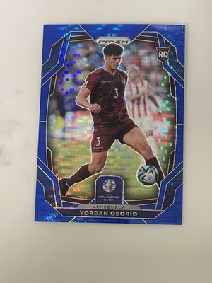 2024 Panini Prizm CONMEBOL Copa America - Yordan Osorio #110 Blue Pulsar...