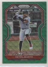2021 Panini Prizm Green Wave Prizm Ketel Marte #41 00gy