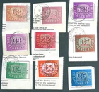 GB modern used TV Licence stamp collection