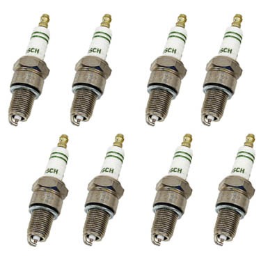 BOSCH OE Silver Spark Plug W7DSR 8PCS For Mercedes-Benz 450SLC 450SL 350SL V8