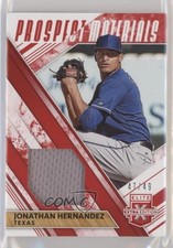 2019 Elite Extra Edition Prospect Materials Red 47/49 Jonathan Hernandez 0c6