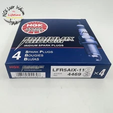 Set of 4 New Genuine NGK 4469 Iridium IX Spark Plugs LFR5AIX11