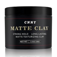 Firm Hold Hair Clay for Men 3.53 oz - Volumizing and Matte Finish