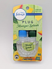Febreze Plug Mango Splash Scented Oil Refill 0.87 oz  *LIMITED EDITION*