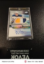 2021-22 UD PREMIER HOCKEY JOHN-JASON PETERKA  ROOKIE AUTO PATCH /249