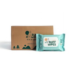 Multi-Use Wet Wipes for Babies  Adults - 99.7 Pure, Plastic-free, Biodegrad...