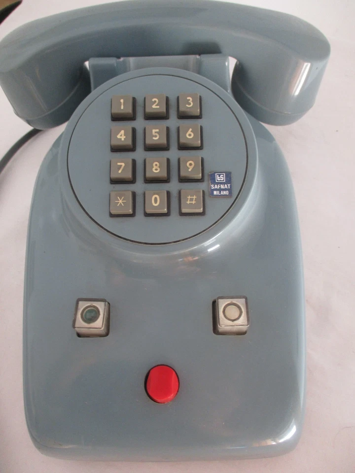 TELEFONO CENTRALINO vintage SAFNAT Milano Design Nizzoli industria ufficio - Immagine 2 di 4