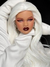 integrity toys OOAK Repaint nadja Fashion Royalty Custom Art Doll Head