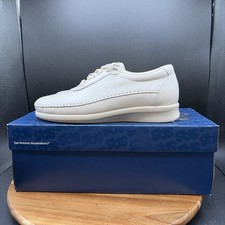 SAS Traveler Bone Women  s Size 6 M Shoes Beige Casual Loafer 2090-002 NEW