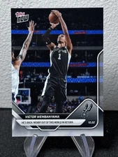 2025-26 Topps Now Victor Wembanyama San Antonio Spurs #19